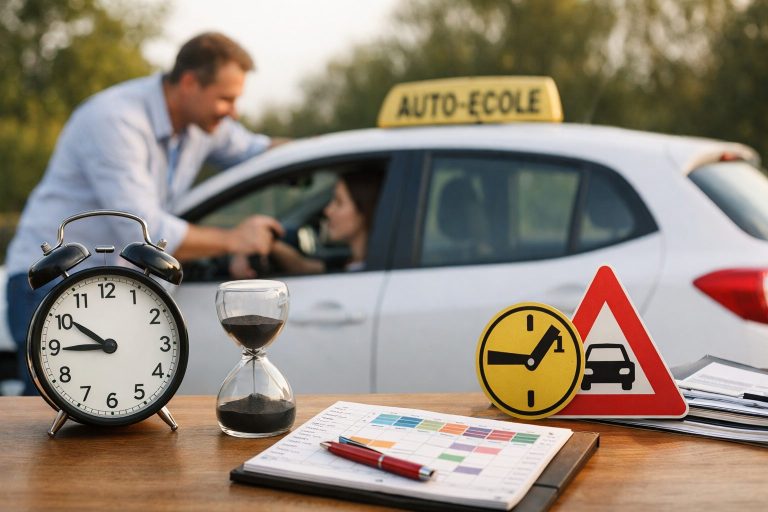 Quelle est la réglementation sur les heures de conduite en auto-école ?