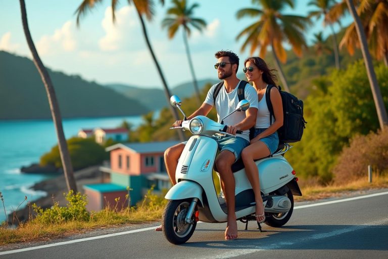 Se déplacer en scooter en Martinique : conseils et règles à connaître